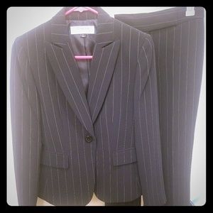 Tahari by Arthur S. Levine Pinstripe Suit -Blk/Wht